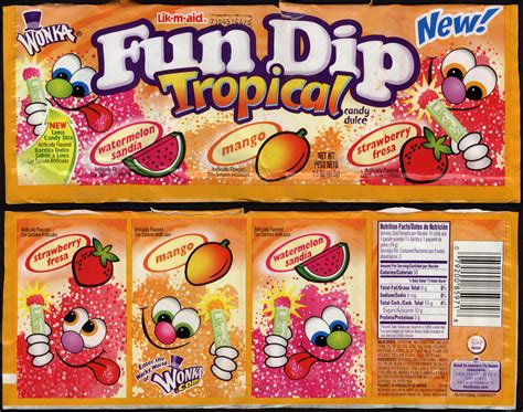 Nestle Wonka Fun Dip Tropical 2007 A Fun Dip Tropica Flickr