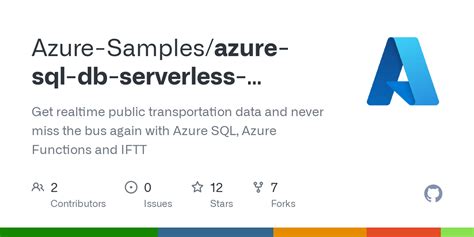 Releases Azure Samples Azure Sql Db Serverless Geospatial GitHub