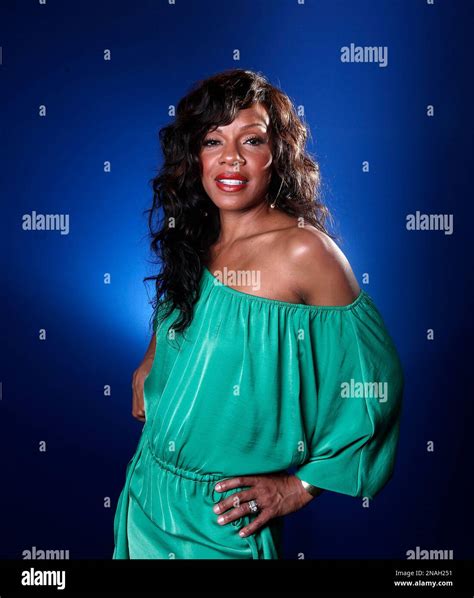 Actress Wendy Raquel Robinson From The Bet Show The Game Poses For A