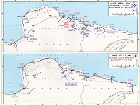 Ww2 North Africa Map