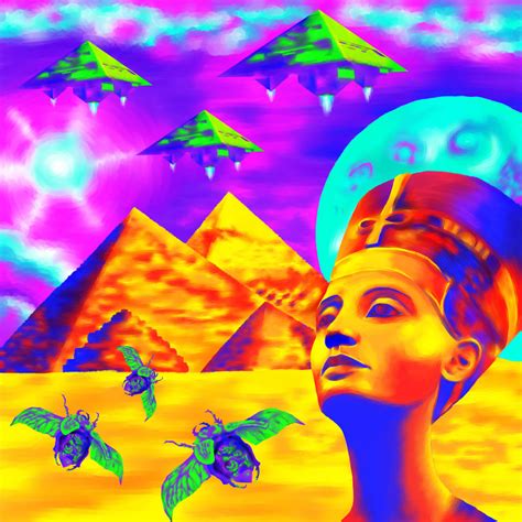Psychedelic Egypt By Sergeyshirobokov On Deviantart