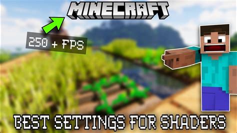 Best Settings For Minecraft Shaders In Low End Pc Increase Fps