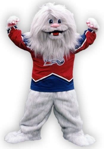 I Love The Yeti Hockey Mascot Mascot Colorado Avalanche Hockey Hockey