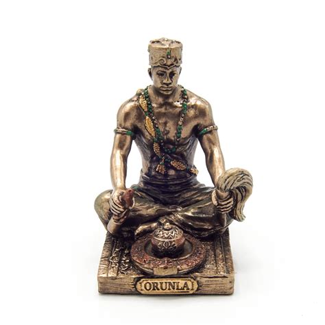 Small Orunla God Of Wisdom Destiny And Prophecy Orisha Statue