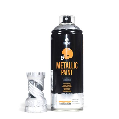 Mtn Pro Spray Paint Metallic Aluminium 400 Ml Monocure 3d