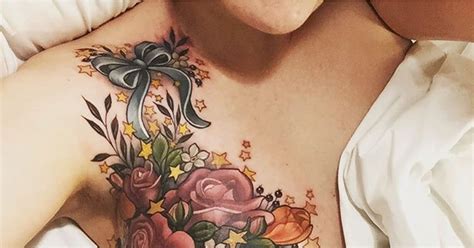 Girls generally ache for infinity or adorable ones. Pictures of Beautiful Floral Mastectomy Tattoo | POPSUGAR ...