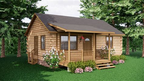 Cool Tiny Log Cabin Kit Homes Ideas Ihsanpedia