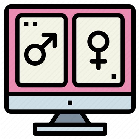 Computer Female Male Sex Icon Download On Iconfinder Free Download