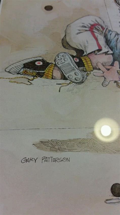 Gary Patterson Nice Try Framed Print Racquetball Cartoon 1981 Signed 1721447070
