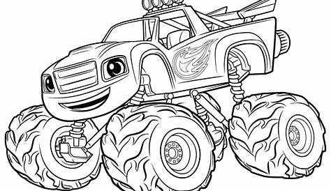 Blaze and the Monster Machines Coloring Pages - Best Coloring Pages For