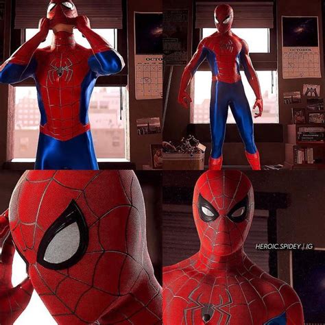 Heroic Spidey On Instagram Spider Man No Way Home Tom Holland Classic Red And Blue Looks