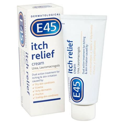 E45 Dermatological Itch Relief Cream 100 G Ebay