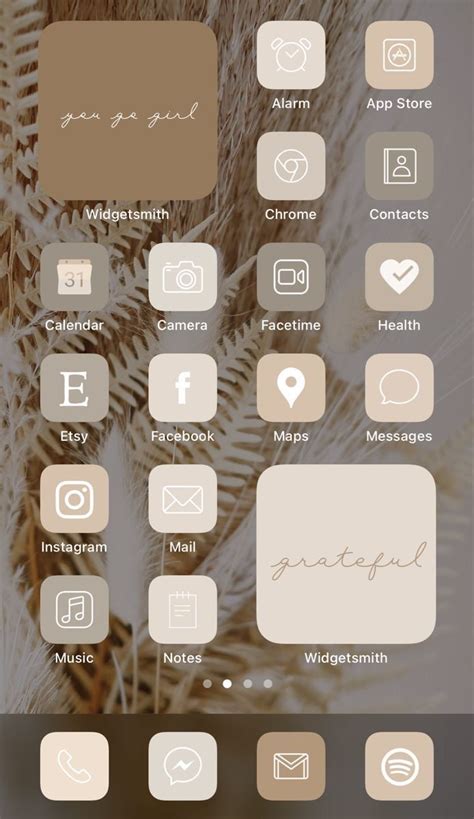 IOS Inspiration Homescreen Aesthetics Click Link To Find Esty Store Iphone Wallpaper
