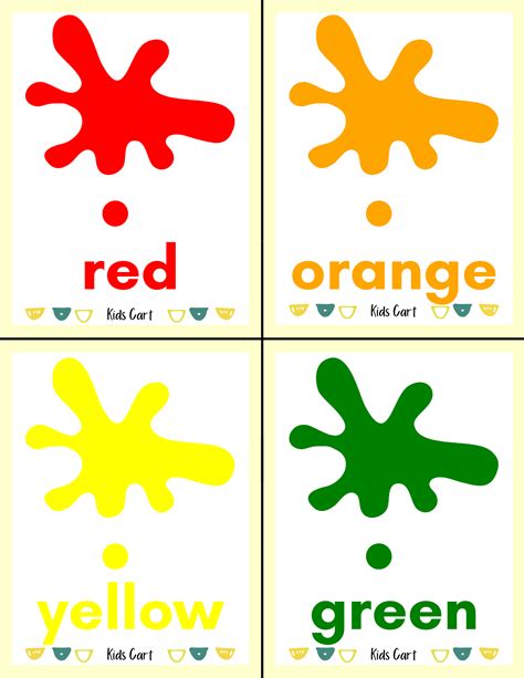 Color Flashcards Made By Teachers