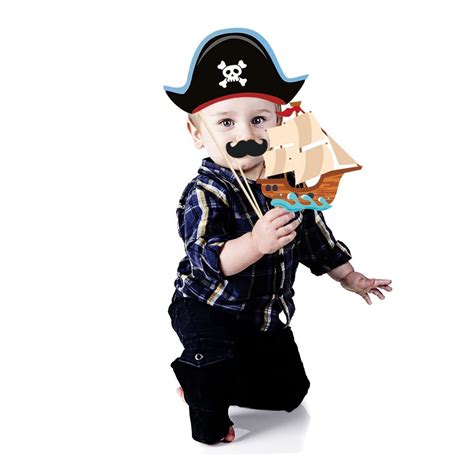 Buy Kristin Paradise 25pcs Pirate Photo Booth Props With Stick Pirates