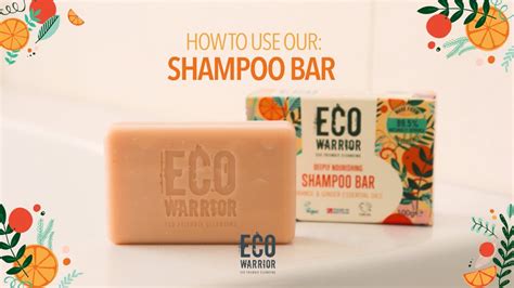 How To Use Our Eco Warrior Shampoo Bar Youtube