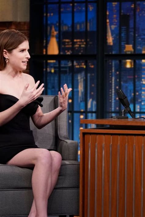 Anna Kendrick At Late Night With Seth Meyers Hawtcelebs