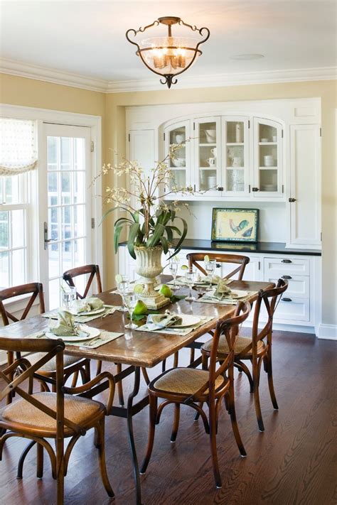 Elegant traditional dining room with custom china cabinets · more info. new york built in cabinet doors dining room traditional ...