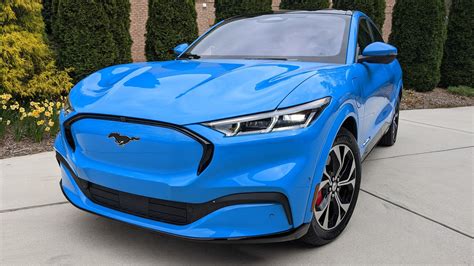 Meet Electric Blue Macheforum Ford Mustang Mach E News Owners