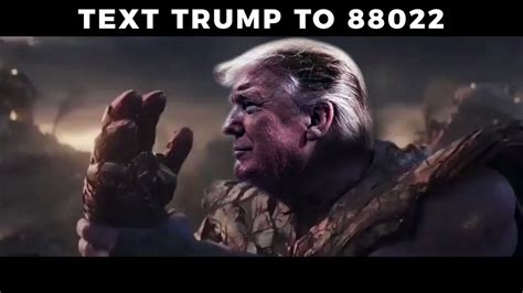 Im Inevitable Trump Campaign Ad Shows President As Avengers Villain