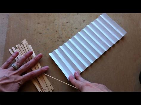 Handmade Paper Fan ~ Tutorial ~ Youtube