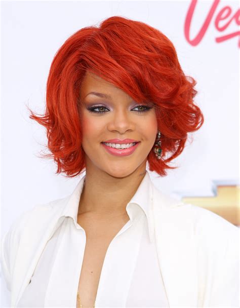 K Michelle Red Hair Bob