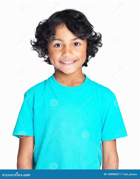 Royalty Free Stock Photography Smiling Little Mixed Race Boy Image
