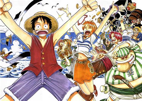 Color Spreads One Piece One Piece Anime Mangá One Piece