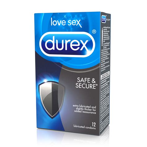 smartlabel durex® durex® safe and secure® lubricated condoms canada