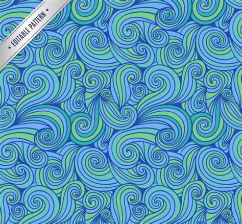 Free 15 Swirl Patterns In Pat Vector Eps