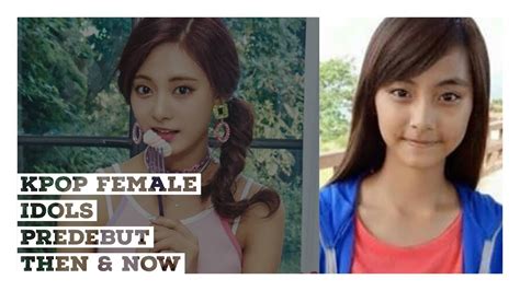 Kpop Female Idols Predebut Then And Now Youtube