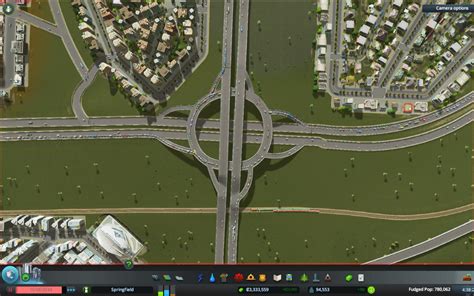 Let me present to you my marvelous interchange emporium! Why is this highway intersection not working? : CitiesSkylines