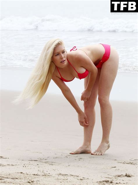 Heidi Montag Shows Off Her Sexy Body On The Beach In Santa Monica 10 Photos Thefappening