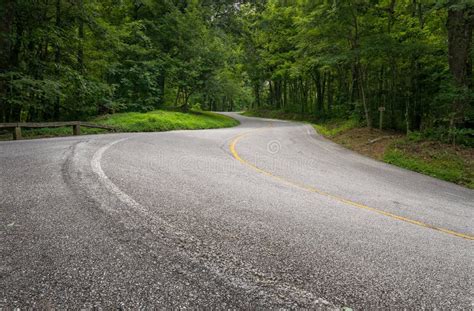 Curvy Mountain Road Stock Image Image Of Curvy Grass 43729207