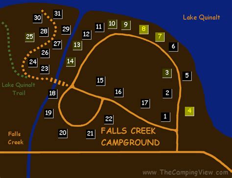 35 Fall Creek Falls Campground Map Maps Database Source