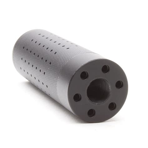 Ar9 9mm 12x36 375 Inch Reversible Fake Suppressor Can Silencer