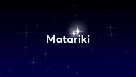 The Nine Stars Of Matariki — Groov Workplace Mental Wellbeing Platform