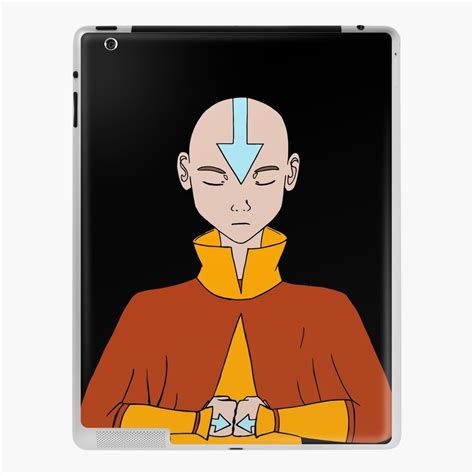 Avatar Aang Meditating Ipad Case And Skin By Boorndesign Redbubble