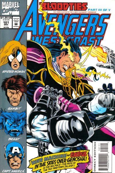 The West Coast Avengers Vol 2 1985 1989 101 Marvel Comics