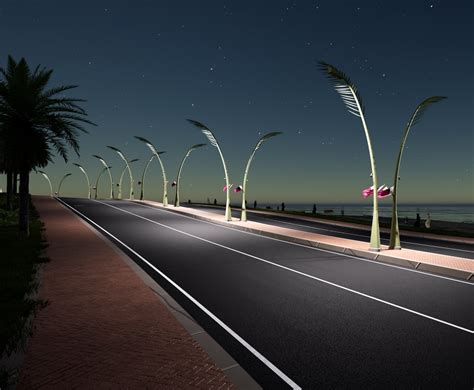 2600 Lighting Poles To Decorate Doha Corniche And Doha Central Area