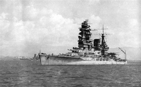 16 In Battleship Nagato Cinc Yamamotos Flagship At Pearl Harbor