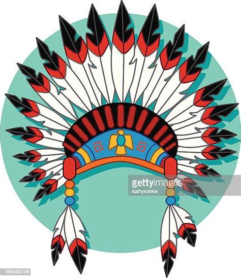 Native American Headdress Vector Photos And Premium High Res Pictures Getty Images