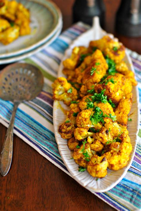 Simply Scratch Roasted Curry Cauliflower Simply Scratch