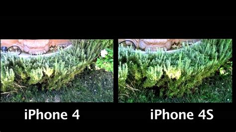 Iphone 4 Vs Iphone 4s Video Test Youtube