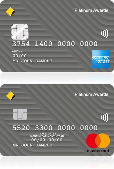 Enjoy no annual fee for the first year and each year after when you meet certain spend requirements.3. Platinum Awards credit card - CommBank