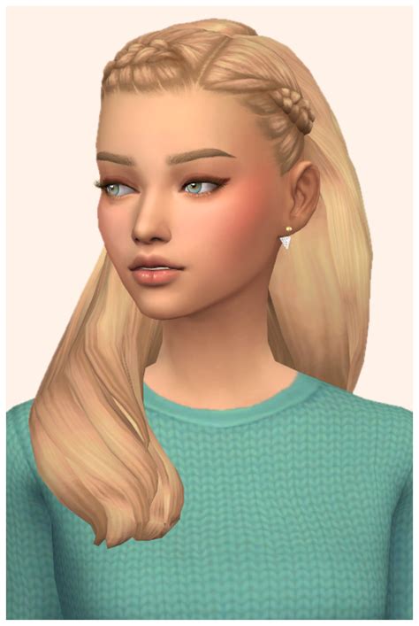 Wondercarlotta Sims Hair Sims 4 Sims 4 Characters