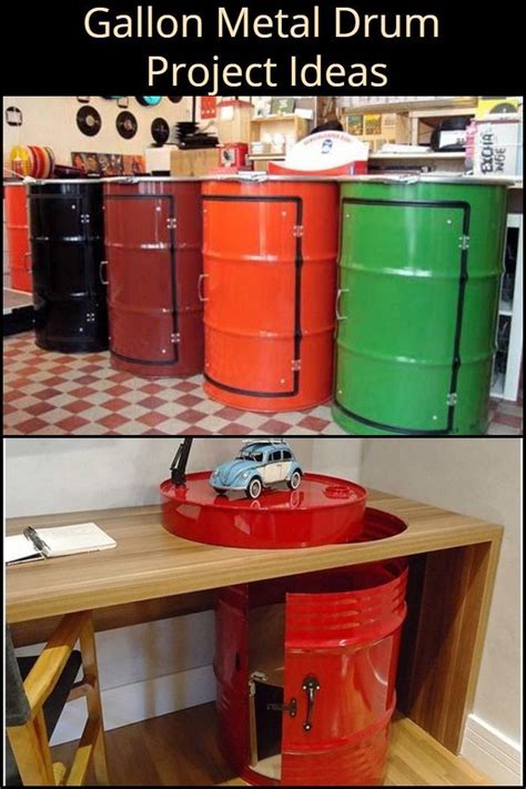 7 Awesome Gallon Metal Drum Project Ideas Metal Drum 55 Gallon Drum