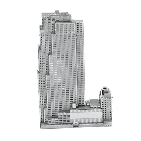 Metal Earth Architecture 30 Rockefeller Plaza 3d Metal Model Kits