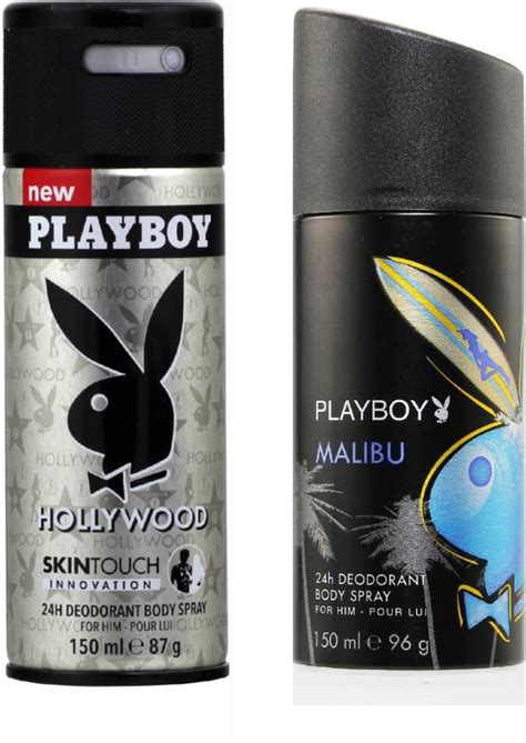 Playboy Malibu Hollywood Deodorant Spray For Men Price In India