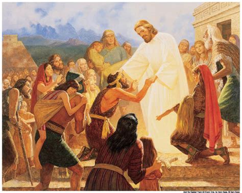 3 Nephi 11 28 Jesus Visit To The New World Book Of Mormon Research